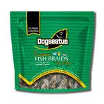 Pet Natural Dogeatus Fish Skin Treats - Teeth Cleaning Herb Mix Braids - 500g