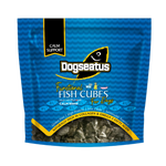 Pet Natural Dogeatus Fish Skin Treats - Calming Herb Mix Cubes - 500g