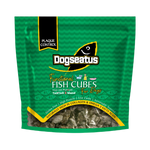 Pet Natural Dogeatus Fish Skin Treats - Teeth Cleaning Herb Mix Cubes - 500g